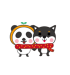 Panda＆Shiba（個別スタンプ：26）