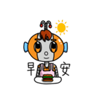 Science family（個別スタンプ：24）