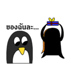 penguins mood（個別スタンプ：38）