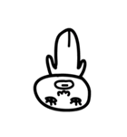 白い生き物たち（個別スタンプ：23）