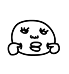白い生き物たち（個別スタンプ：30）