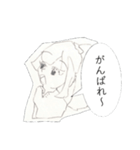 コピー用紙(容姿)な彼女（個別スタンプ：6）