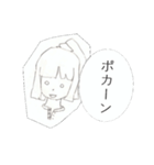 コピー用紙(容姿)な彼女（個別スタンプ：19）