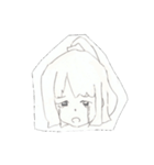 コピー用紙(容姿)な彼女（個別スタンプ：23）