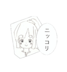 コピー用紙(容姿)な彼女（個別スタンプ：26）