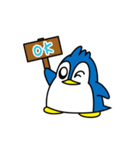 ずんぐりペンギン（個別スタンプ：3）