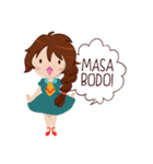 Chabbie the Funny Expressive Cute Girl（個別スタンプ：6）