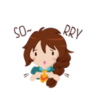 Chabbie the Funny Expressive Cute Girl（個別スタンプ：20）