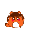 ポンポン・おさげ（個別スタンプ：13）