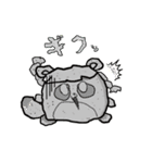 ポンポン・おさげ（個別スタンプ：21）