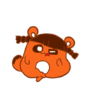 ポンポン・おさげ（個別スタンプ：37）