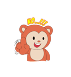 Monkey in Chinese New Year-Red Monkey（個別スタンプ：7）