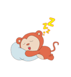 Monkey in Chinese New Year-Red Monkey（個別スタンプ：29）