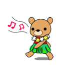 アロハくまさん★使えるメッセージ（個別スタンプ：24）