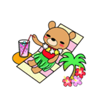アロハくまさん★使えるメッセージ（個別スタンプ：35）