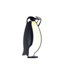 ゆるい皇帝ペンギン（個別スタンプ：3）