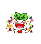 ウサギのはまきんと女の子（個別スタンプ：6）