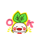 ウサギのはまきんと女の子（個別スタンプ：15）