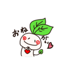 ウサギのはまきんと女の子（個別スタンプ：40）