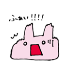 うさコのテンションいろいろ返事（個別スタンプ：15）
