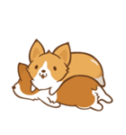 Corgi Dog KaKa - Good Friends（個別スタンプ：6）