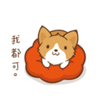 Corgi Dog KaKa - Good Friends（個別スタンプ：10）