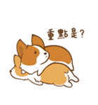 Corgi Dog KaKa - Good Friends（個別スタンプ：18）