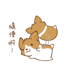 Corgi Dog KaKa - Good Friends（個別スタンプ：26）