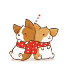 Corgi Dog KaKa - Good Friends（個別スタンプ：37）