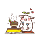 New Year Mameme rabbit（個別スタンプ：8）