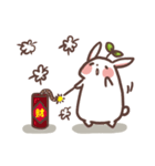 New Year Mameme rabbit（個別スタンプ：29）