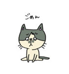 3匹の猫（ゆるめ）（個別スタンプ：16）
