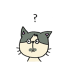 3匹の猫（ゆるめ）（個別スタンプ：17）