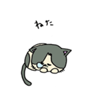 3匹の猫（ゆるめ）（個別スタンプ：20）