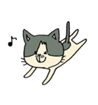 3匹の猫（ゆるめ）（個別スタンプ：21）