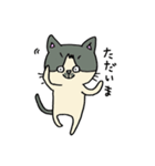 3匹の猫（ゆるめ）（個別スタンプ：22）