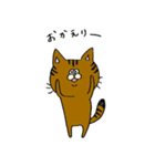 3匹の猫（ゆるめ）（個別スタンプ：30）
