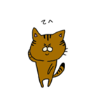 3匹の猫（ゆるめ）（個別スタンプ：33）