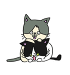 3匹の猫（ゆるめ）（個別スタンプ：39）