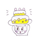 Araco and 3 cats（個別スタンプ：28）