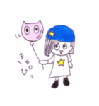Araco and 3 cats（個別スタンプ：33）