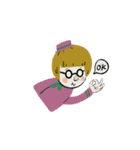 Nose ＆ Glasses（個別スタンプ：5）