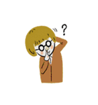 Nose ＆ Glasses（個別スタンプ：6）