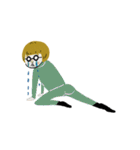 Nose ＆ Glasses（個別スタンプ：11）