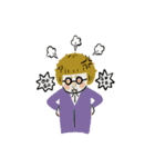 Nose ＆ Glasses（個別スタンプ：21）