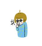 Nose ＆ Glasses（個別スタンプ：24）