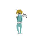 Nose ＆ Glasses（個別スタンプ：33）