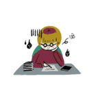 Nose ＆ Glasses（個別スタンプ：34）