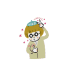 Nose ＆ Glasses（個別スタンプ：35）