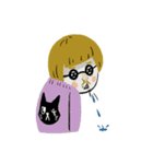 Nose ＆ Glasses（個別スタンプ：37）